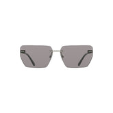 Calvin Klein Gray Metal Sunglass