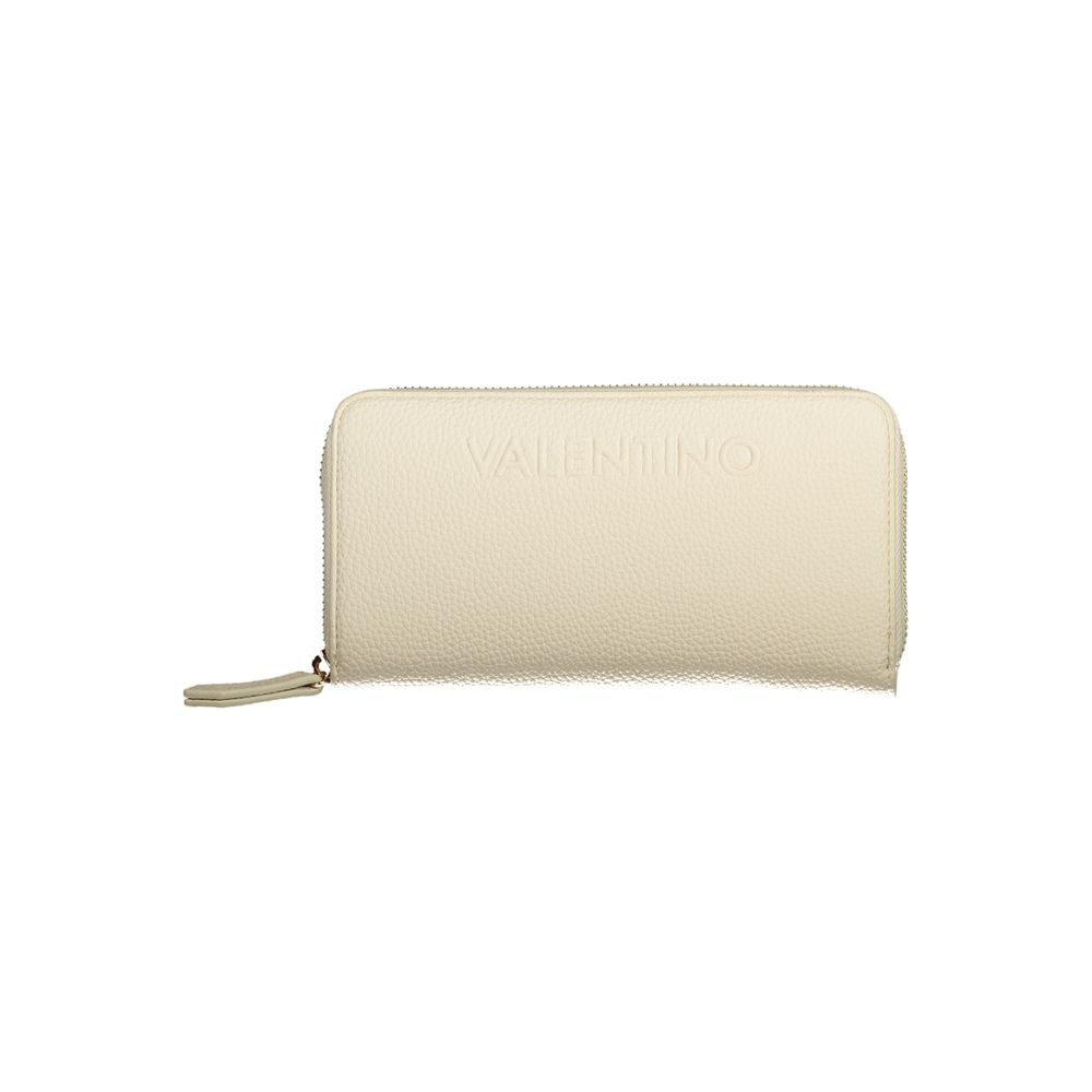 Beige polyetylen-lommebok