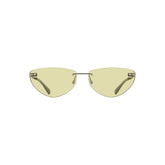 Calvin Klein Green Metal Sunglass