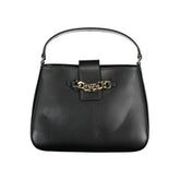 Tommy Hilfiger Black Polyurethane Women Handbag