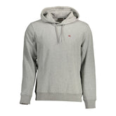 Napapijri Gray Organic Cotton Men Sweater
