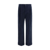 Valentino Blue Cotton Pants