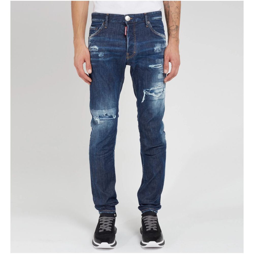 Dsquared² Blå Bomull Jeans Herr