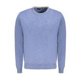 North Sails Blue Cotton Men Sweater