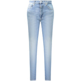 Tommy Hilfiger Blue Cotton Women Jeans