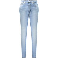 Tommy Hilfiger Blue Cotton Women Jeans