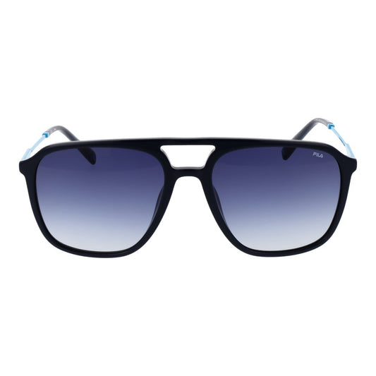 Fila Black Cellulose Acetate Sunglasses