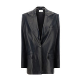 Magda Butrym Black Leather Jacket