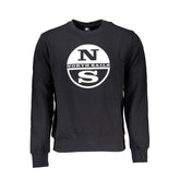 North Sails Black Cotton Men Sweater