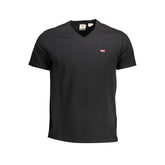 Levi's Black Cotton T-Shirt