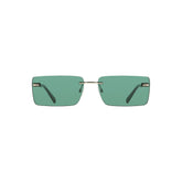 Calvin Klein Green Metal Sunglass