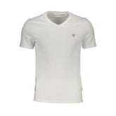 Guess Jeans White Organic Cotton Men T-Shirt