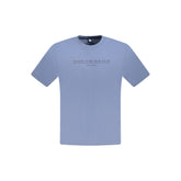 North Sails Blue Cotton Men T-Shirt