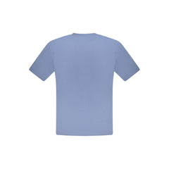 North Sails Blue Cotton Men T-Shirt