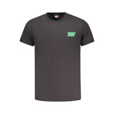 Tommy Hilfiger Black Cotton Men T-Shirt