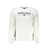 North Sails White Cotton Men Sweater