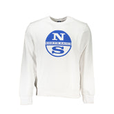 North Sails White Cotton Men Sweater