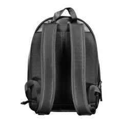 Tommy Hilfiger Black Polyurethane Men's Backpack