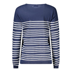North Sails Blue Cotton Women Sweater