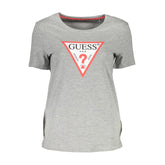 Guess Jeans Gray Cotton T-Shirt
