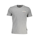 Napapijri Gray Cotton T-Shirt