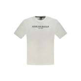 North Sails White Cotton Men T-Shirt