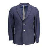 Gant Blue Cotton Men Jacket