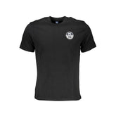 North Sails Black Cotton Men's T-Shirt