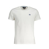 La Martina White Cotton T-Shirt