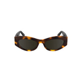 Calvin Klein Brown Acetate Sunglass