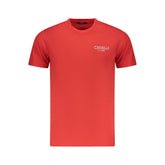 Cavalli Class Red Cotton Men T-Shirt