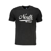 North Sails Black Cotton Men's T-Shirt