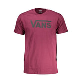 Vans Purple Cotton T-Shirt