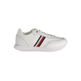 Tommy Hilfiger White Leather Women Sneaker