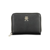 Tommy Hilfiger Black Polyurethane Women Wallet