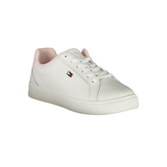 Tommy Hilfiger Bianco Pelle Women Sneaker