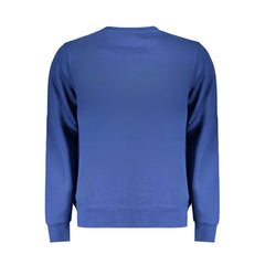 North Sails Blue Cotton Men Sweater