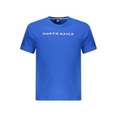 North Sails Blue Cotton Men TShirt