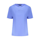 North Sails Blue Cotton Women T-Shirt
