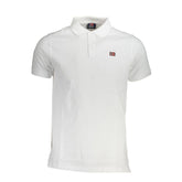 Norway 1963 White Cotton Men Polo Shirt