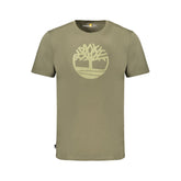 Timberland Green Cotton T-Shirt