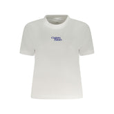 Calvin Klein White Cotton Women T-Shirt