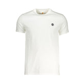 Timberland White Cotton T-Shirt