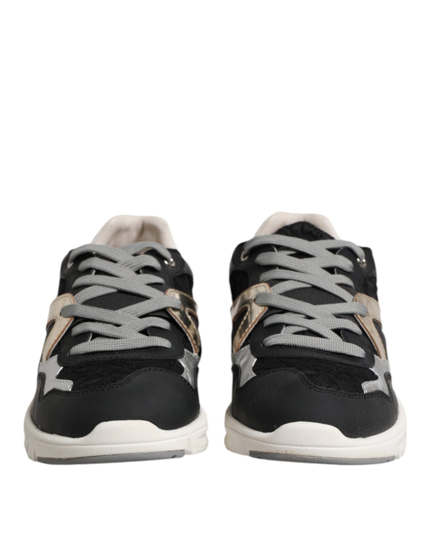 Dolce & Gabbana Låga Sneakers i Flerfärgad Lädermocka