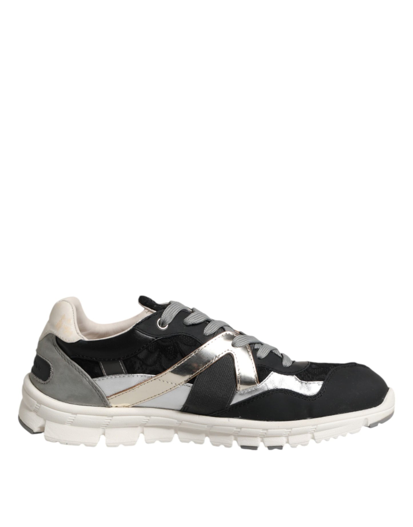 Dolce & Gabbana Låga Sneakers i Flerfärgad Lädermocka