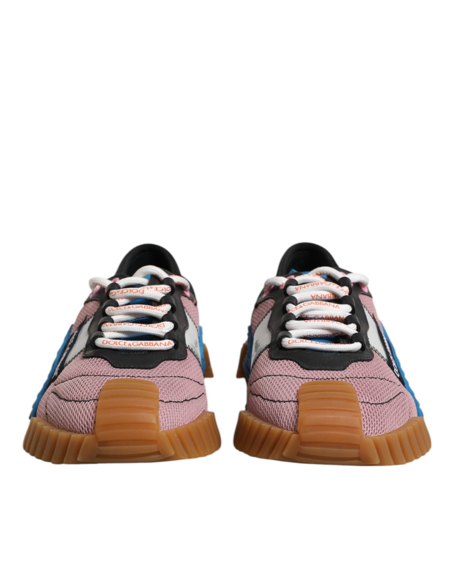 Dolce & Gabbana flerfargede snøresko med lave NS1-sneakers
