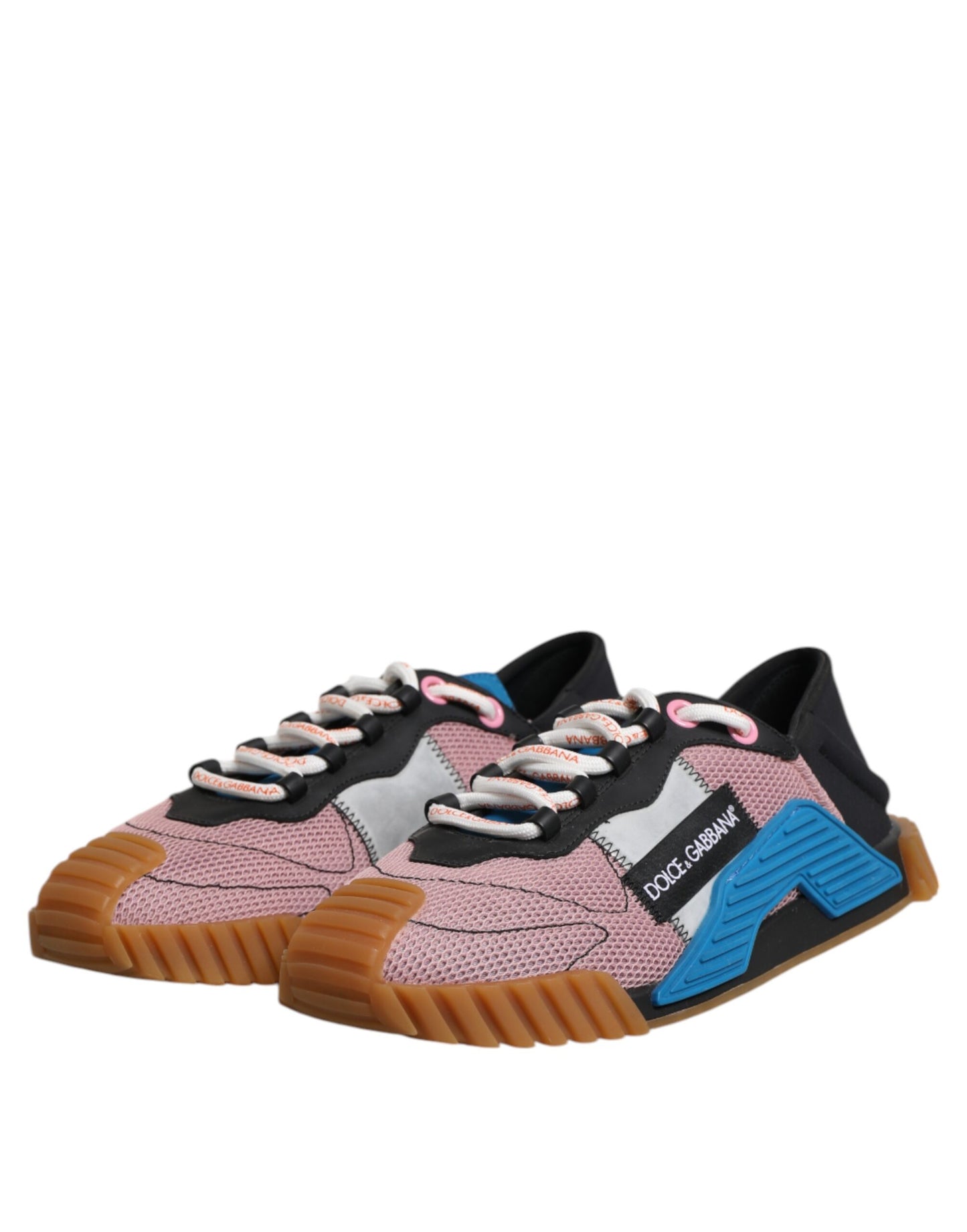 Dolce & Gabbana flerfargede snøresko med lave NS1-sneakers