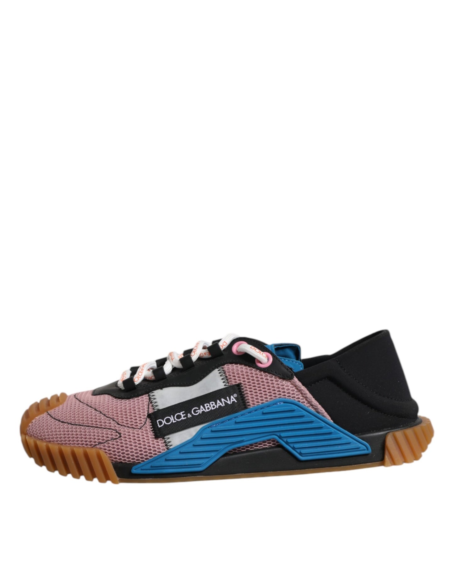 Dolce & Gabbana flerfargede snøresko med lave NS1-sneakers