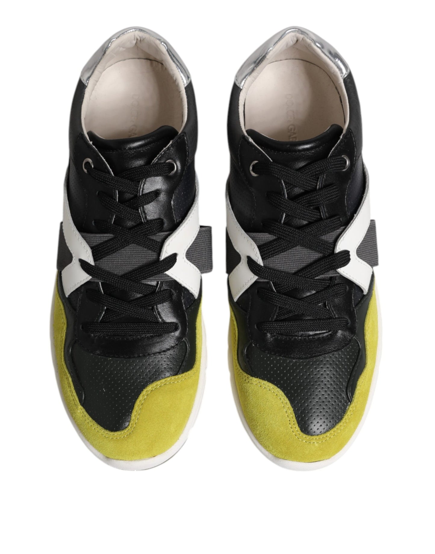 Dolce & Gabbana Multifärgade Snörskor Låga Herrsneakers