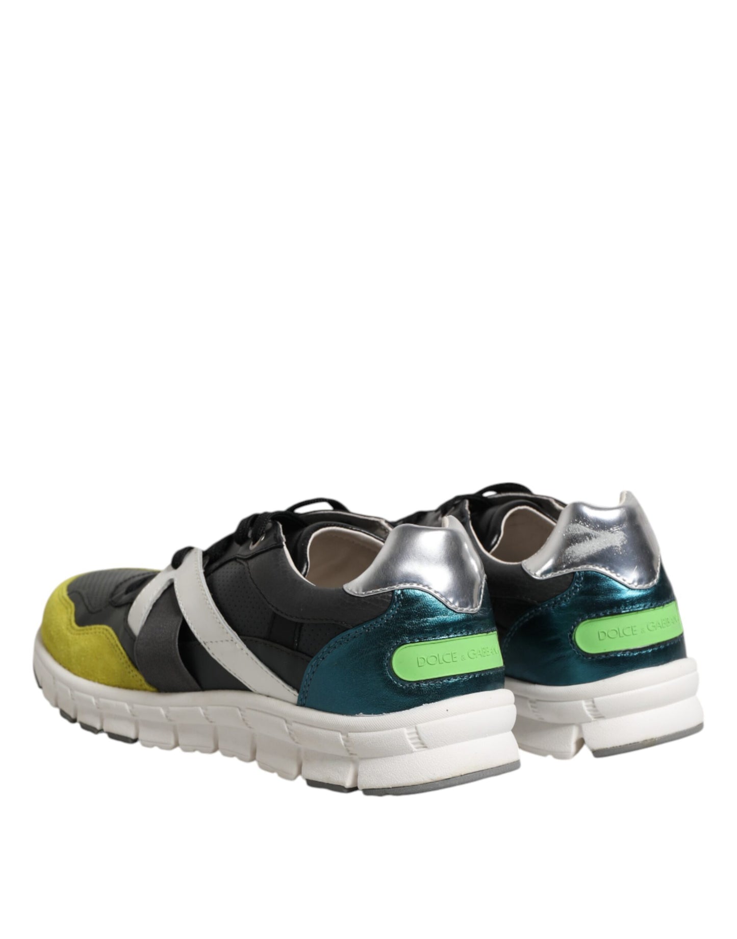 Dolce & Gabbana Multifärgade Snörskor Låga Herrsneakers